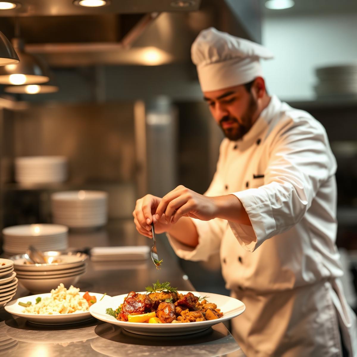Chef at work