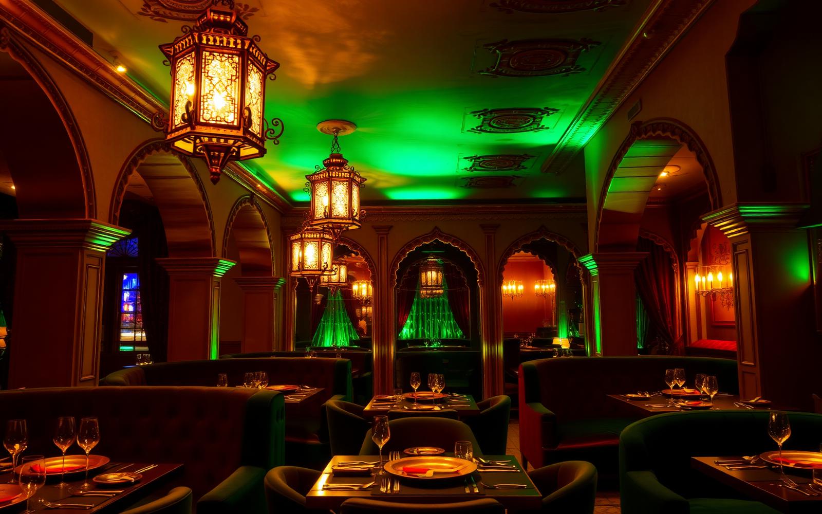 Mehmaan restaurant interior