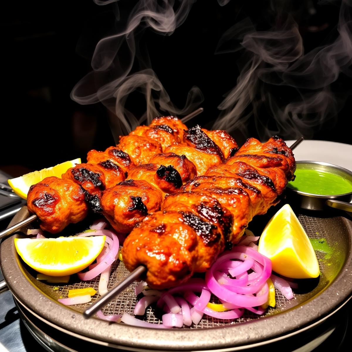 Shik Kebab & Luchi